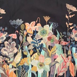 Watercolor print top